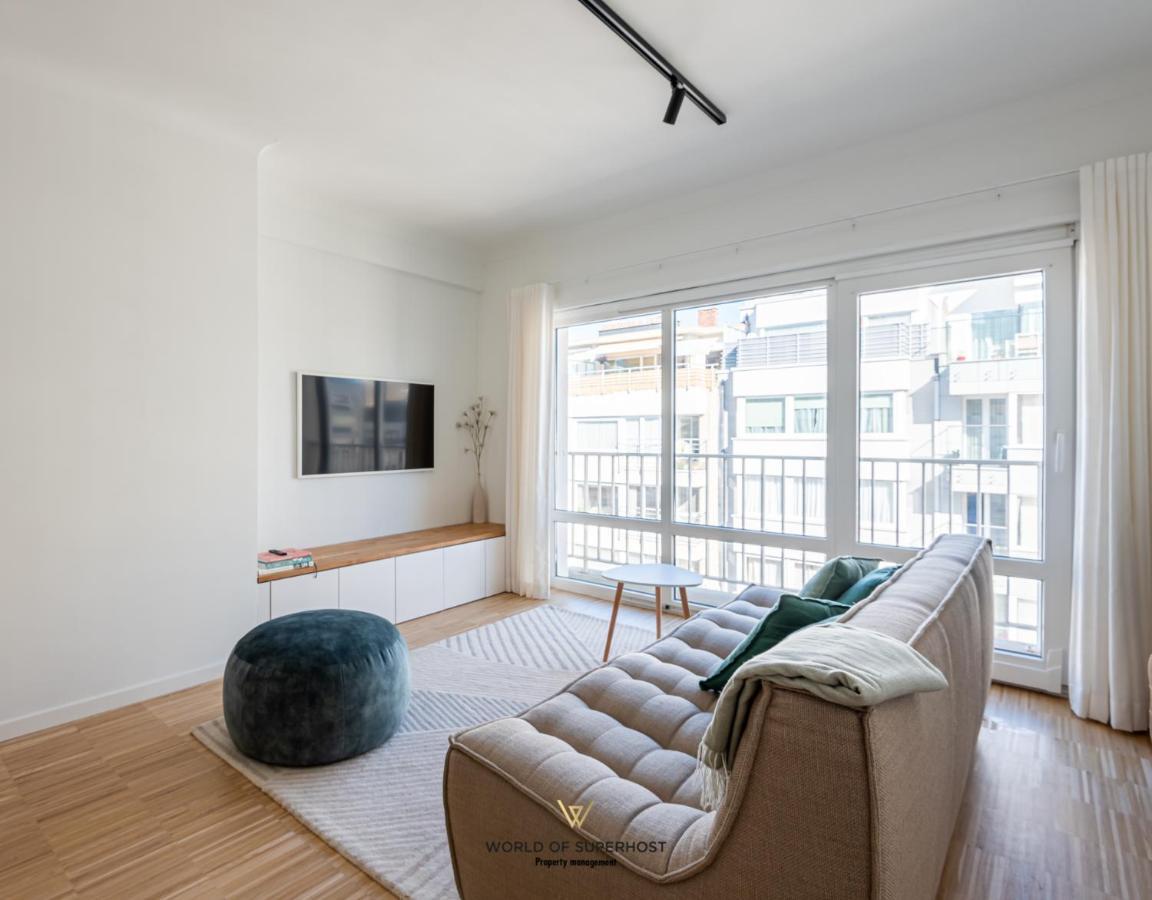 Luxurious Apartment Next To The Sea And City Centre With Free Parking Space أوستيند المظهر الخارجي الصورة